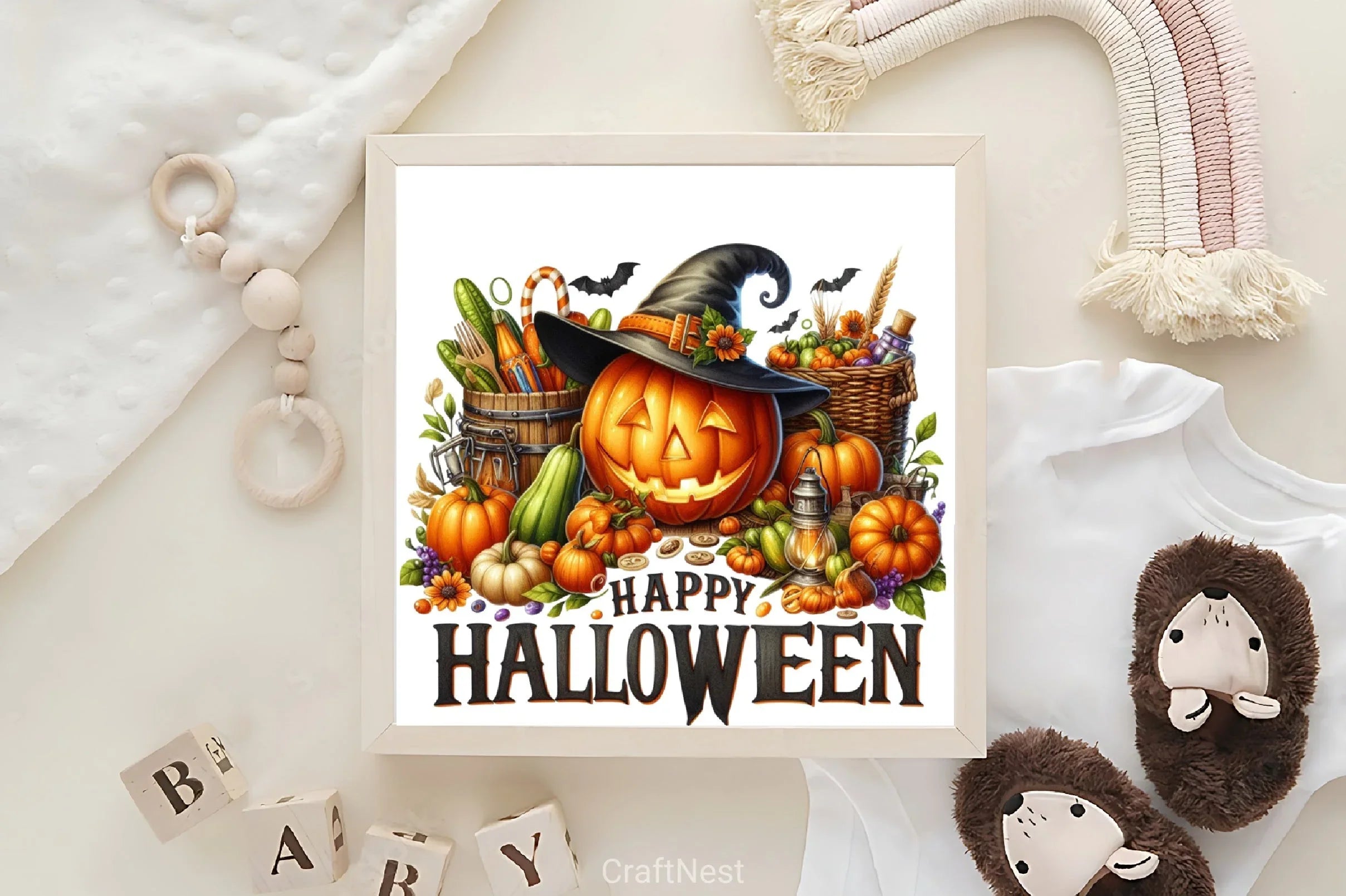 Cute Halloween Clipart Bundle 35 - CraftNest - Digital Crafting and Art