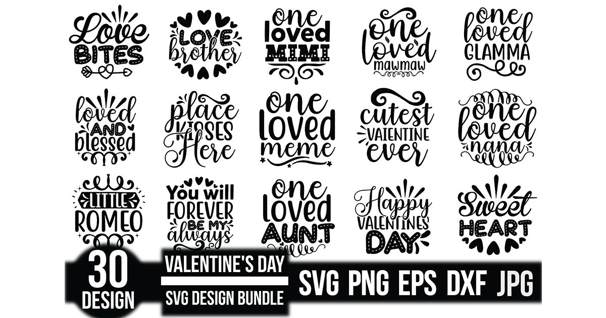 Valentine's Day SVG Bundle 21