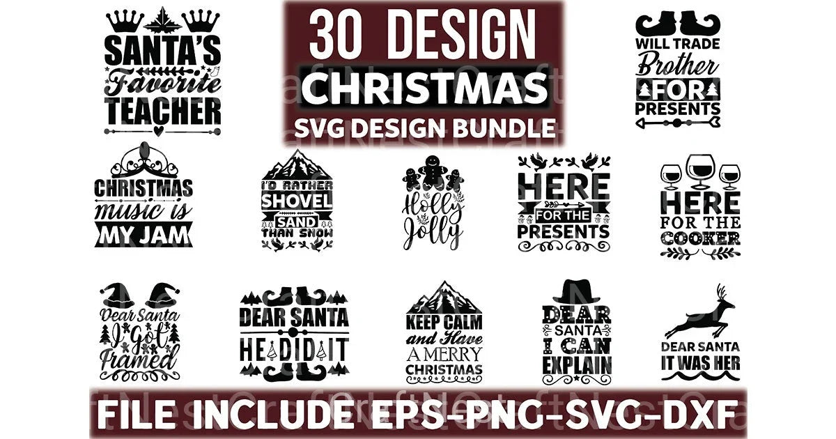Christmas Bundle 3 - CraftNest - Digital Crafting and Art