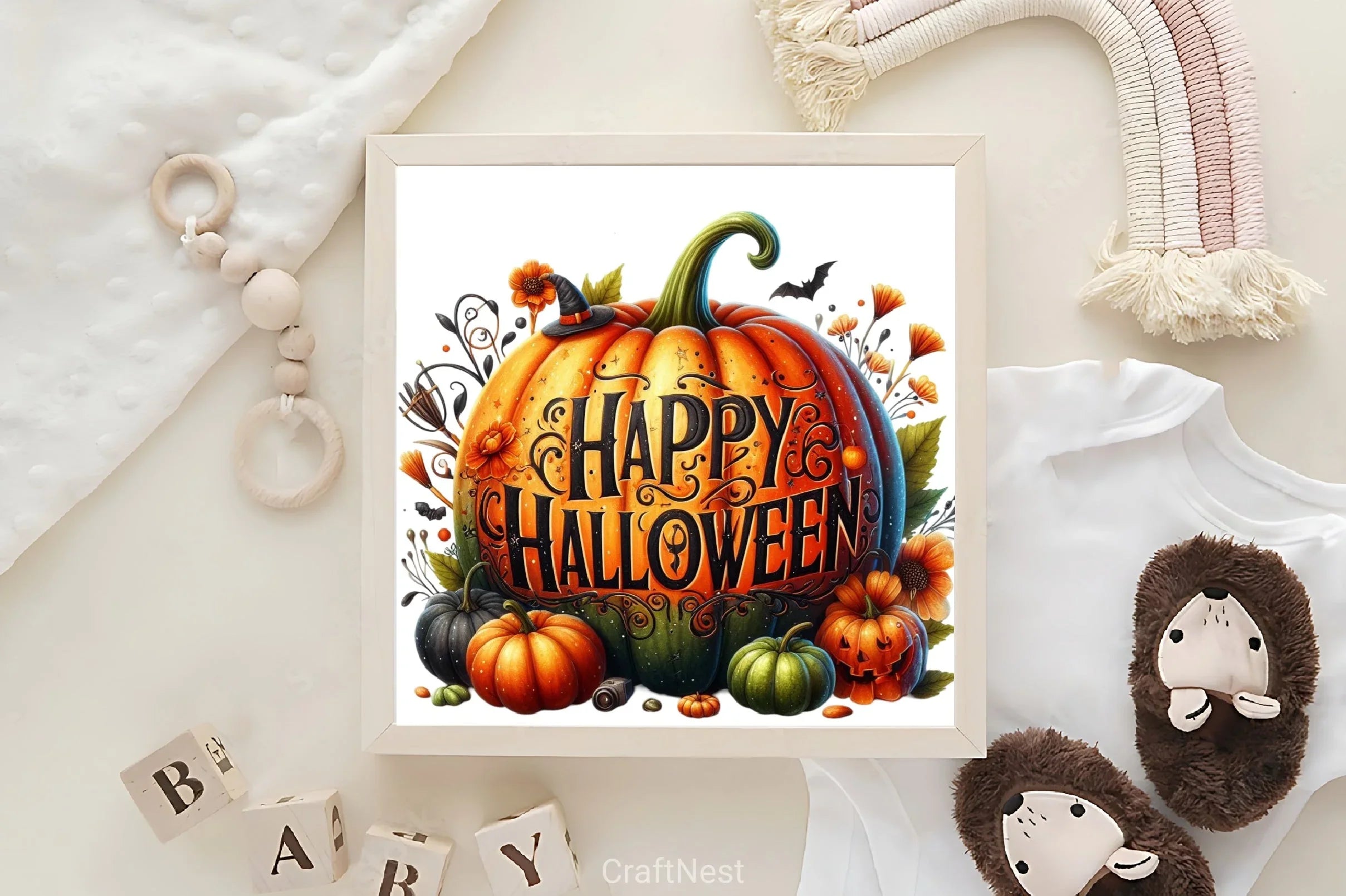 Cute Halloween Clipart Bundle 23 - CraftNest - Digital Crafting and Art