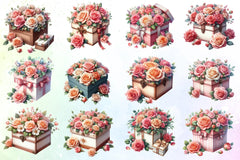 Roses Clipart Bundle - CraftNest - Digital Crafting and Art