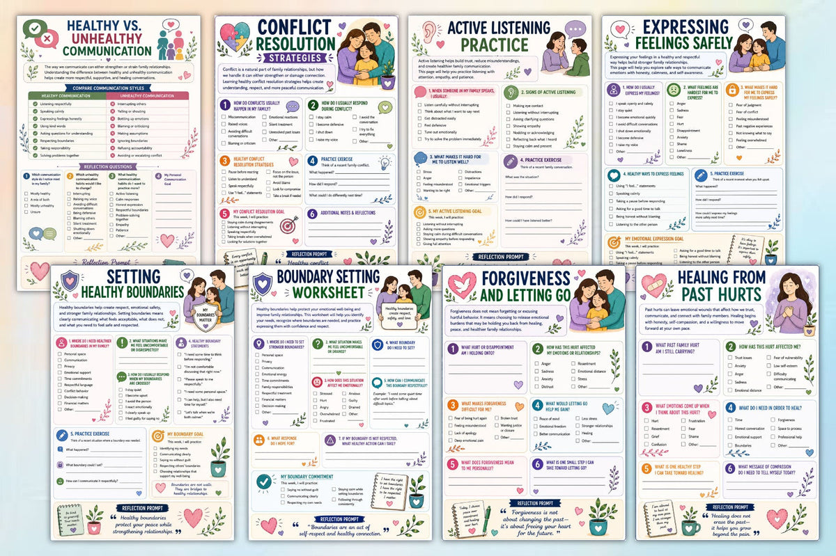 Healing Family Connections Workbook