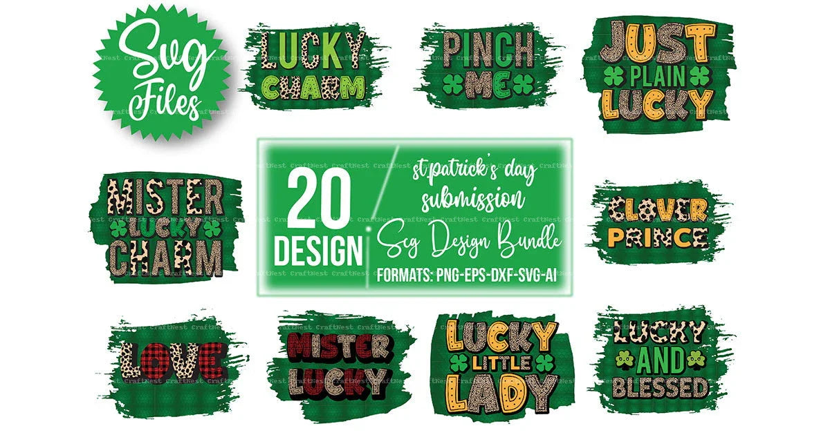 St. Patrick's Day Clipart Bundle