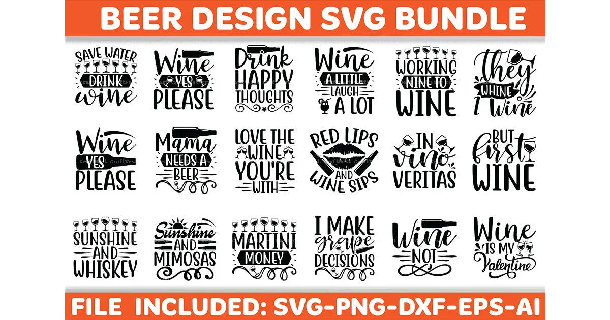 Beer Design SVG Bundle