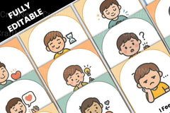 Emotion Cards for Kids: Enhance Emotional Intelligence - CraftNest - Digital Crafting and Art