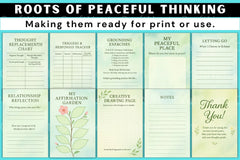Roots of Peaceful Thinking - CraftNest - Digital Crafting and Art