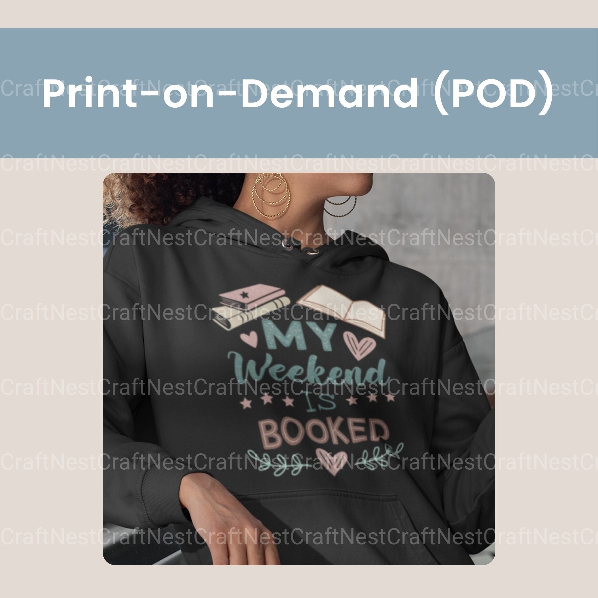 My Weekend Is Booked Clipart Bundle