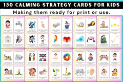 Calming Strategy Cards for Kids - CraftNest - Digital Crafting and Art