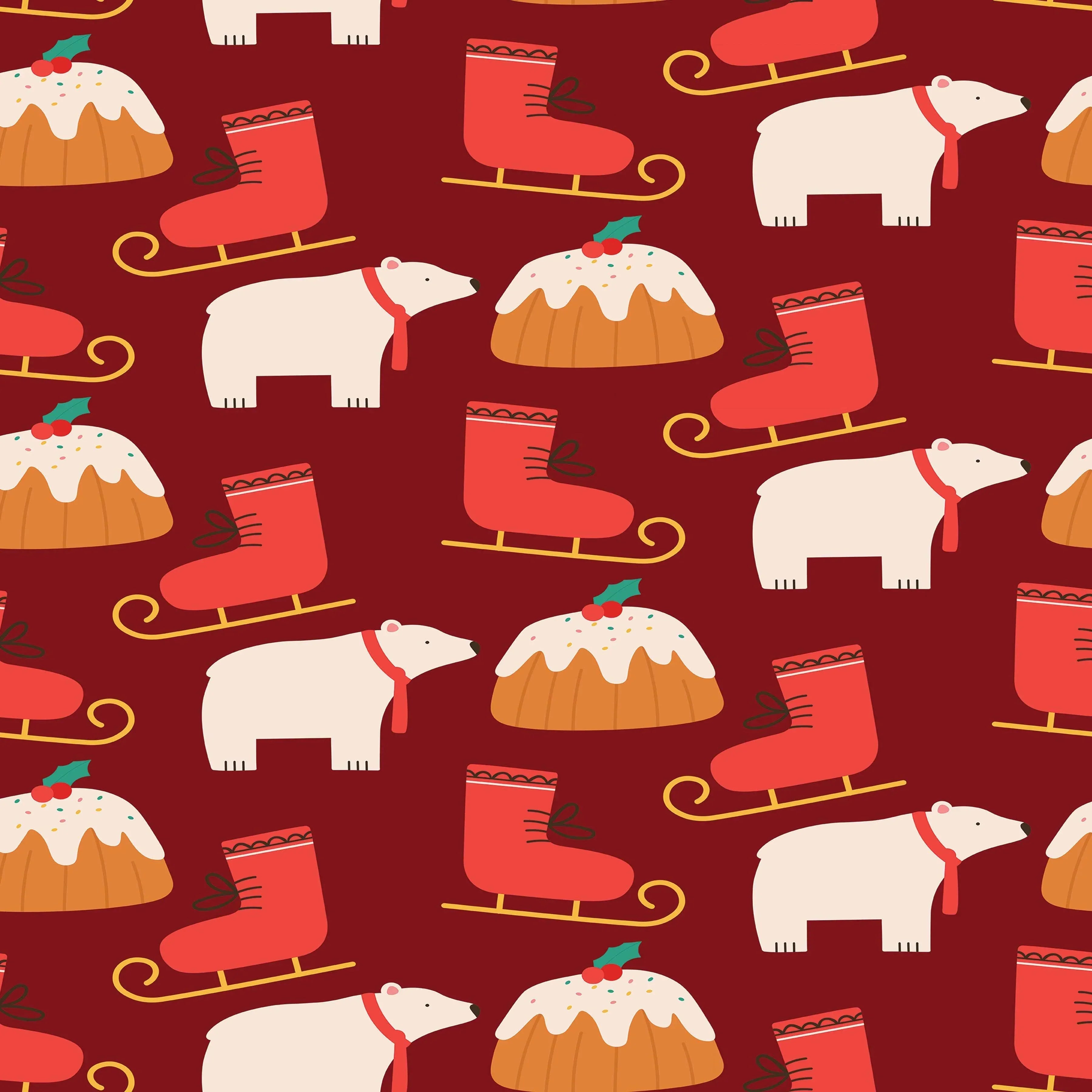 Christmas Seamless Patterns - CraftNest - Digital Crafting and Art