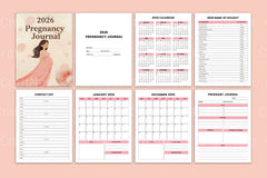 Pregnancy KDP Journal: Track Your Journey - CraftNest - Digital Crafting and Art