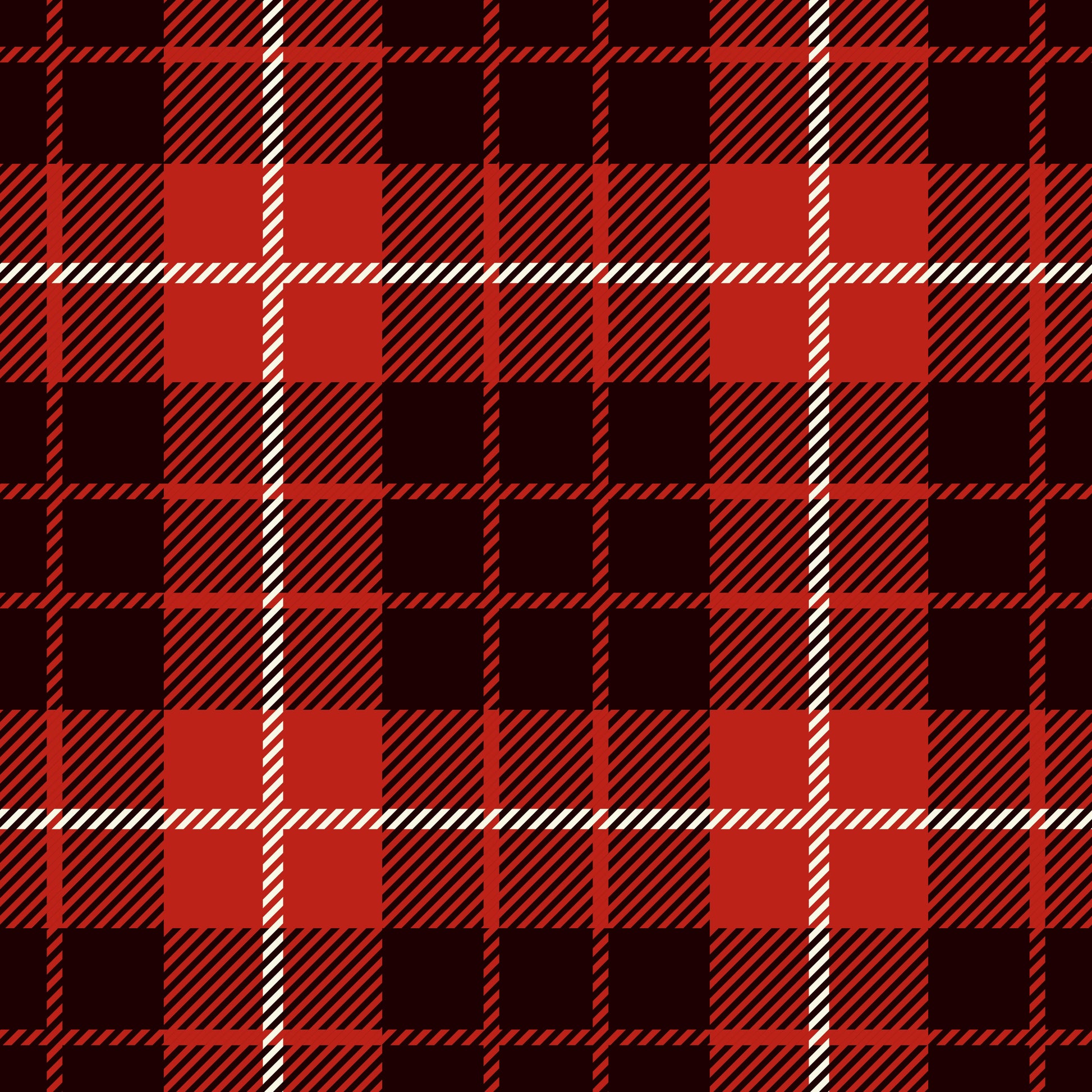 Christmas Tartan Seamless Digital Paper - CraftNest - Digital Crafting and Art