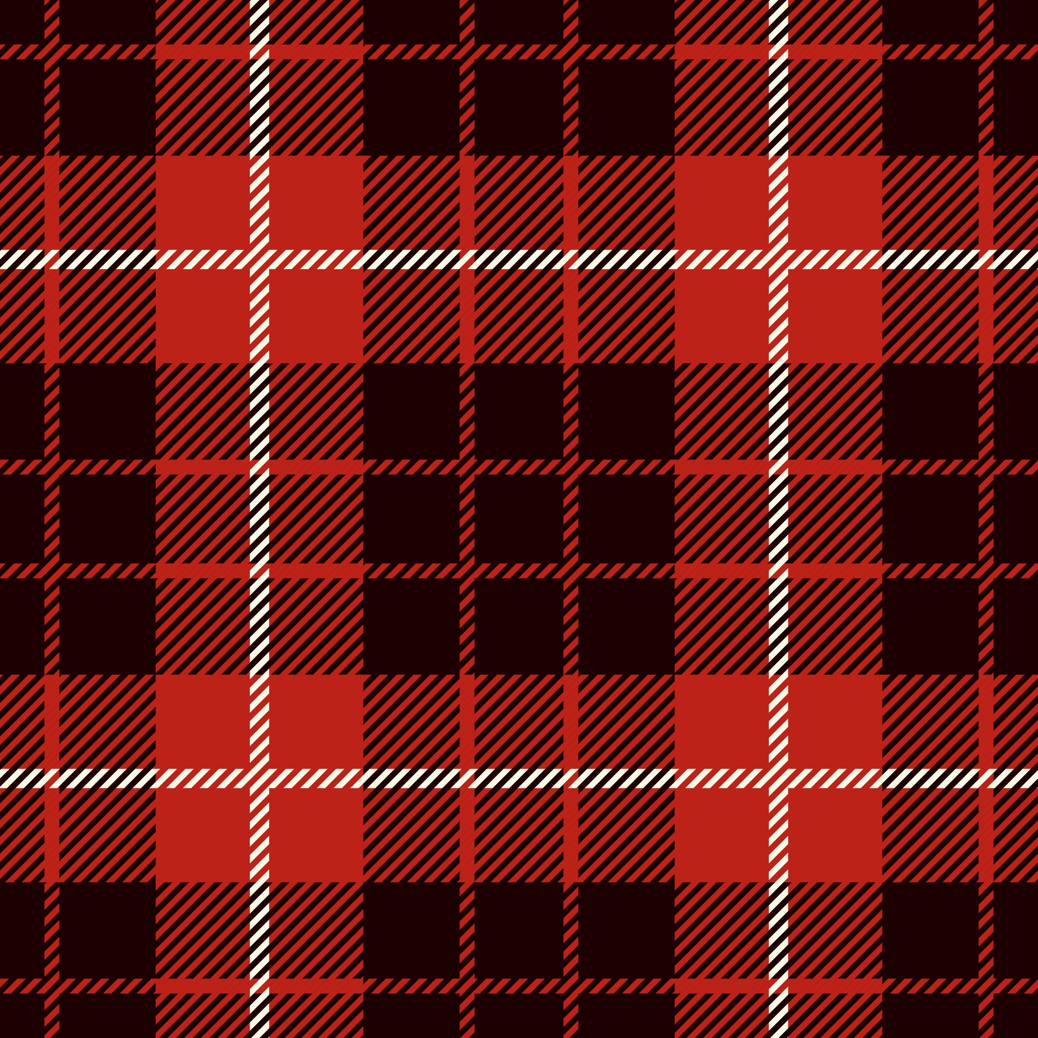 Christmas Tartan Seamless Digital Paper - CraftNest - Digital Crafting and Art