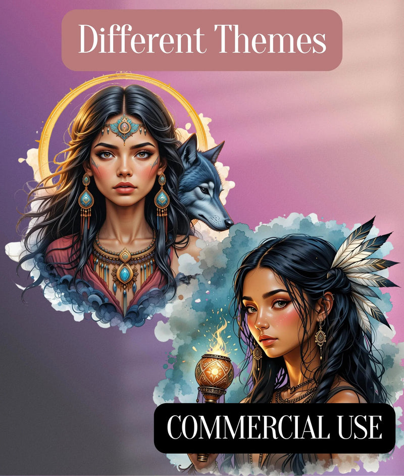 Shaman Clipart Bundle - CraftNest - Digital Crafting and Art