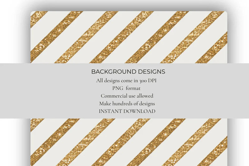 Golden Glitter Stripes Background Papers - CraftNest - Digital Crafting and Art