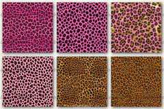 Leopard Pattern Backgrounds Bundle - CraftNest - Digital Crafting and Art