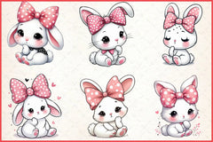 Bunny Clipart Bundle - CraftNest - Digital Crafting and Art