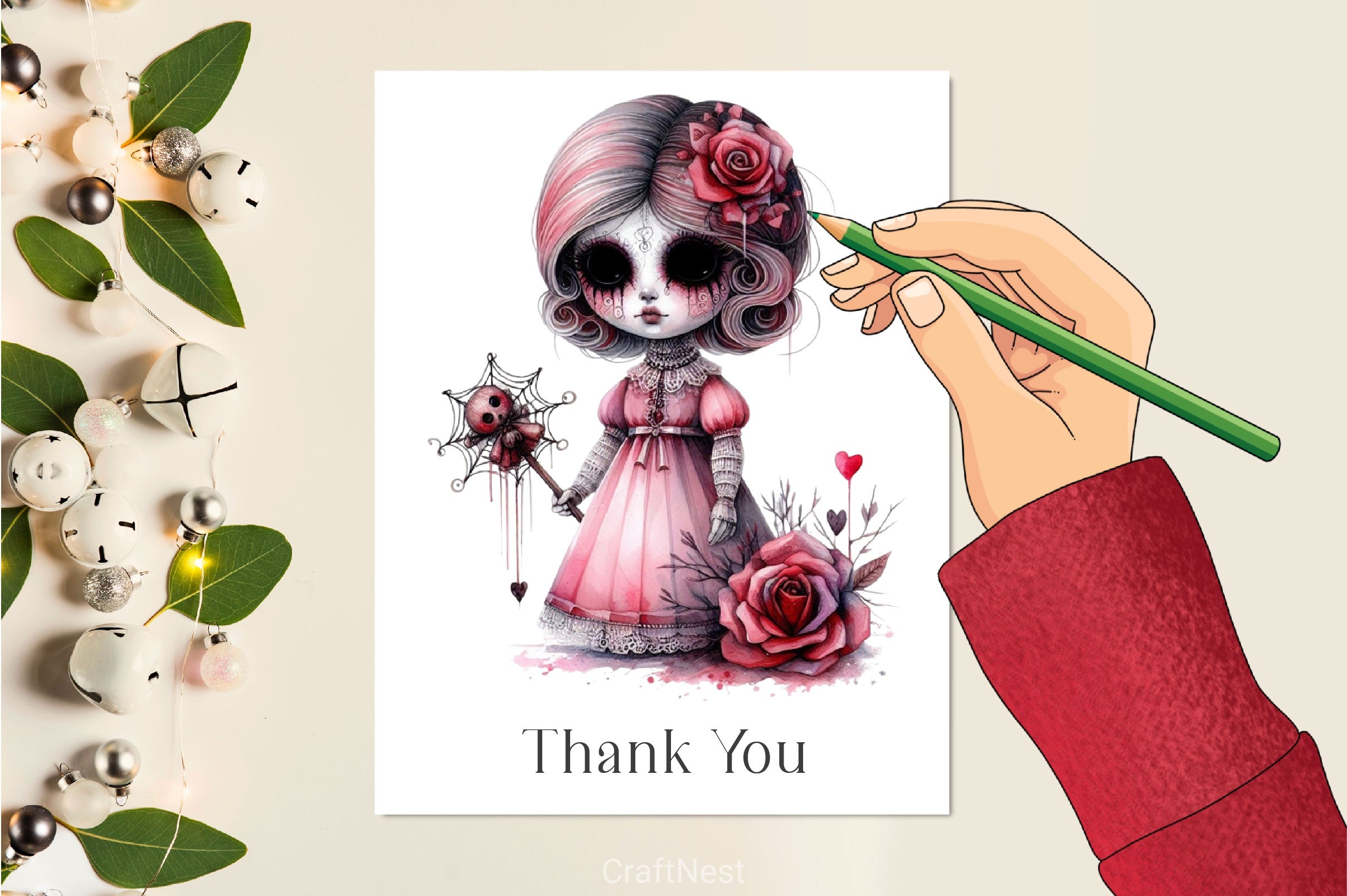 Valentines Nightmare Clipart Bundle