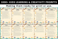 Kids Creativity Prompts for Learning - CraftNest - Digital Crafting and Art