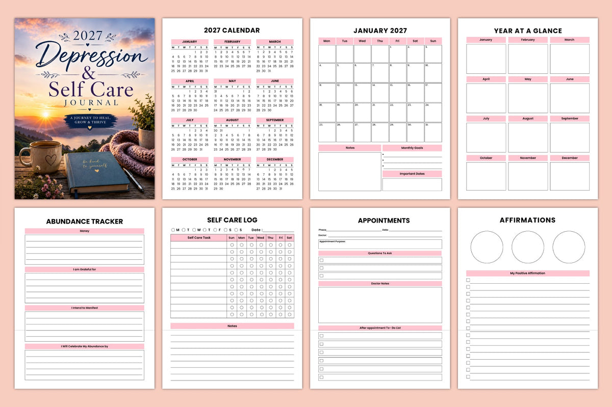 Depression Self-Care Journal