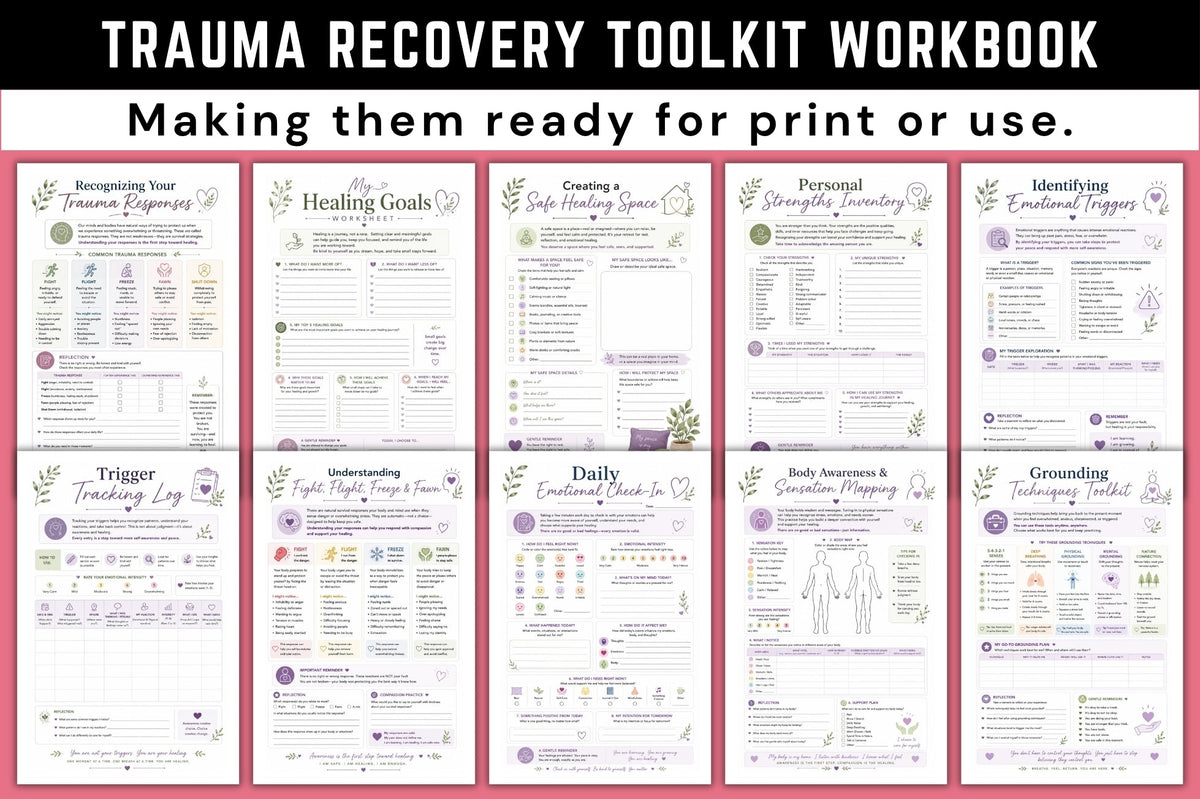 Trauma Recovery Toolkit Workbook