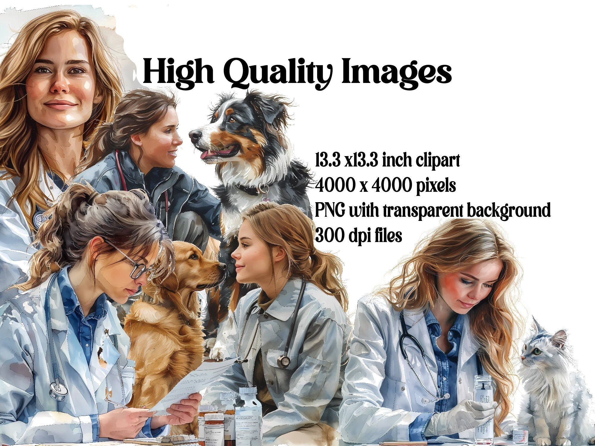 Veterinarian Clipart - CraftNest - Digital Crafting and Art