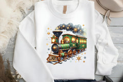 Christmas Train Clipart Bundle - CraftNest - Digital Crafting and Art