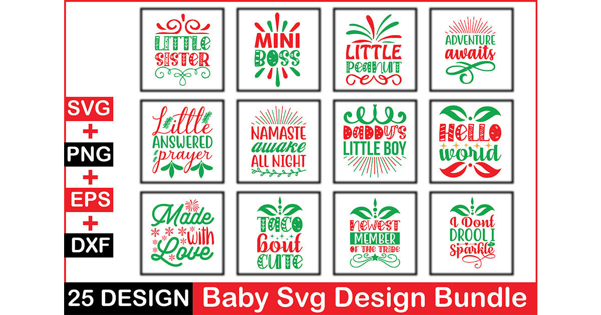 Baby SVG Bundle 14