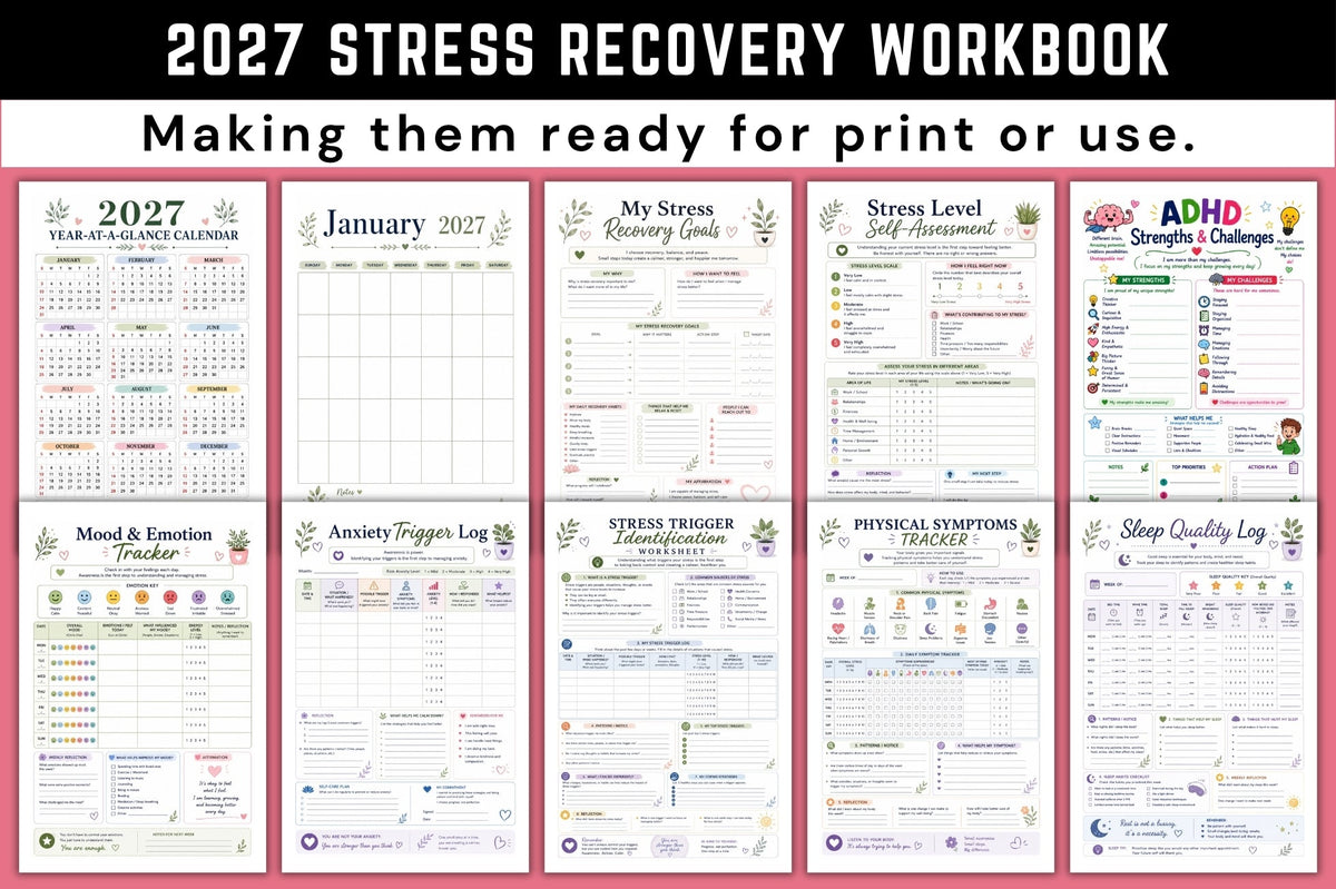 Stress Recovery Workbook 2027