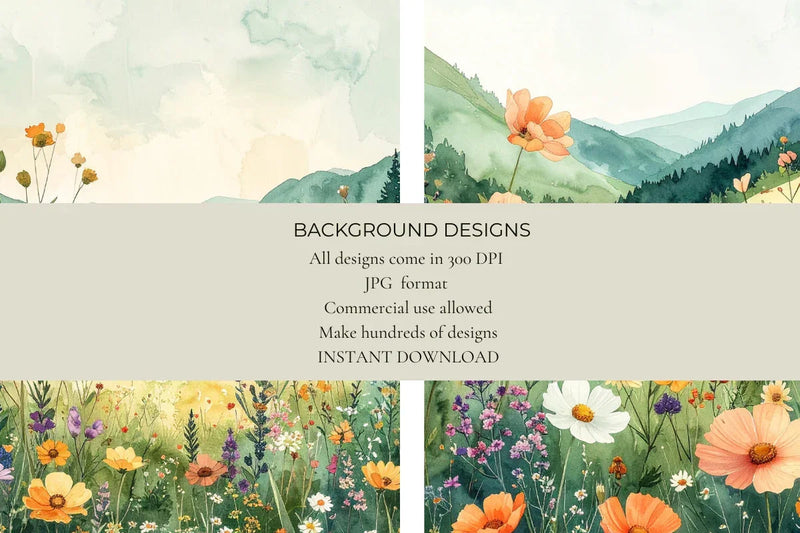 Whispering Meadows Junk Journal Papers - CraftNest - Digital Crafting and Art