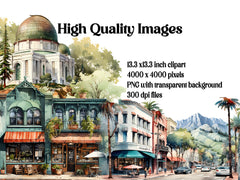 Los Angeles Clipart - CraftNest