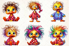 Funny Duck Clipart Bundle - CraftNest - Digital Crafting and Art