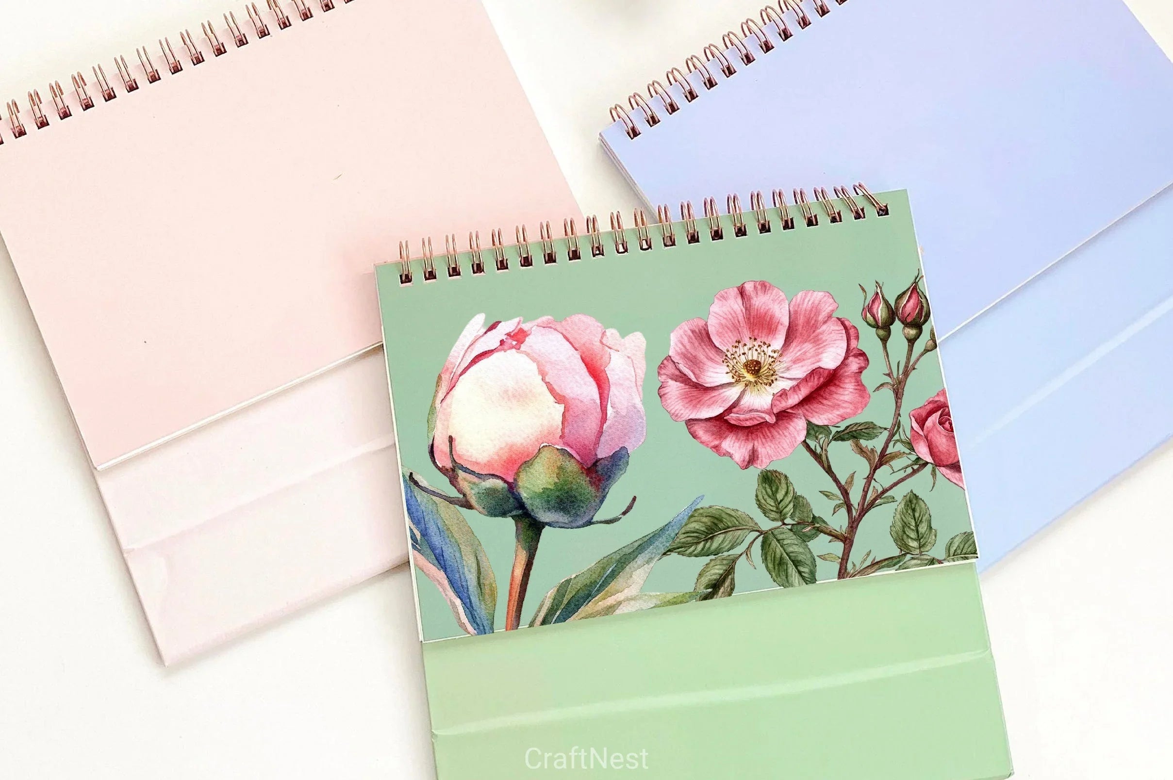 Roses Peonies Clipart Bundle - CraftNest - Digital Crafting and Art