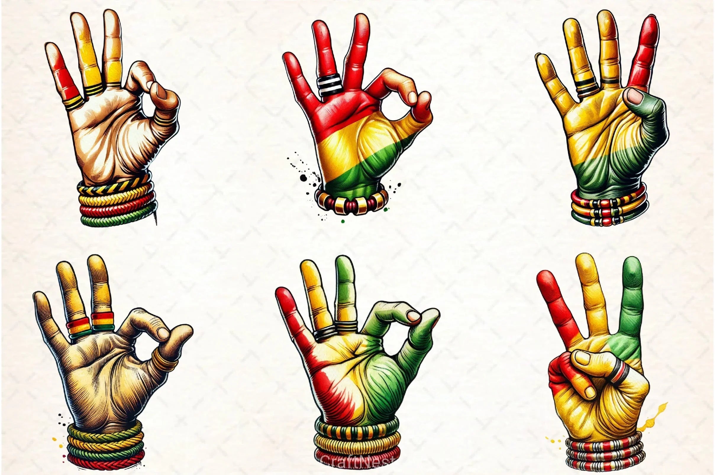 Black History Month Clipart Bundle 5 - CraftNest - Digital Crafting and Art