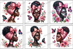 Black Girl Graphics Clipart Bundle - CraftNest - Digital Crafting and Art