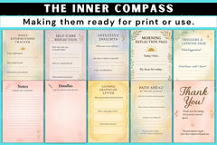 The Inner Compass: A Guide to Self-Discovery - CraftNest - Digital Crafting and Art