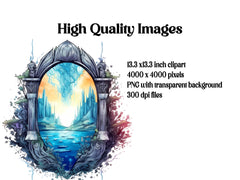 Enchanted Mirror Clipart - CraftNest