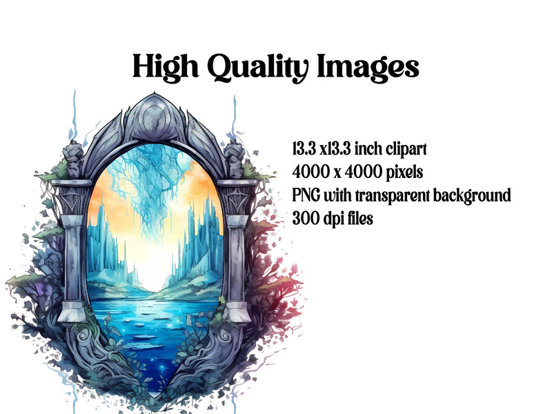 Enchanted Mirror Clipart - CraftNest