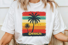 Beach Palm Trees Clipart Bundle - CraftNest - Digital Crafting and Art