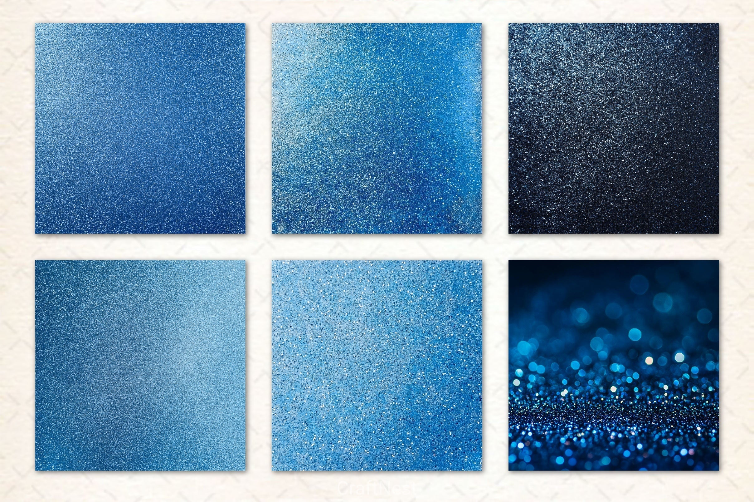 Blue Glitter Texture
