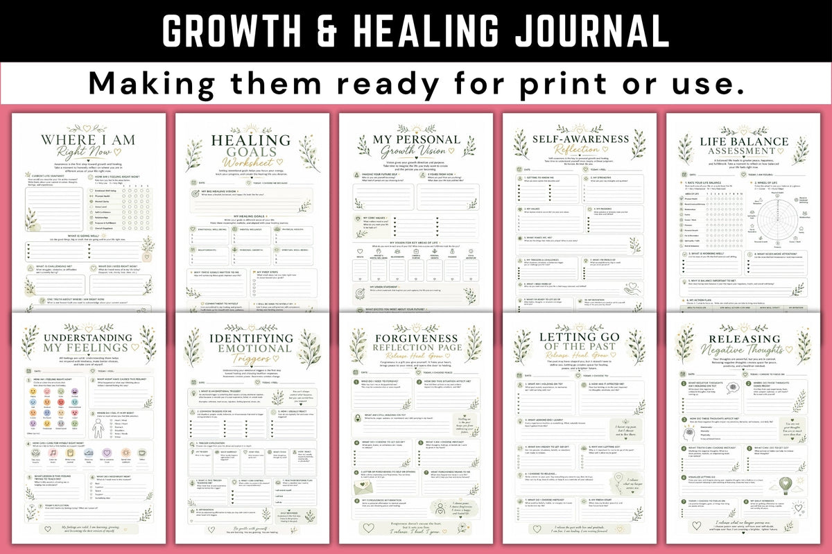 Growth Healing Journal