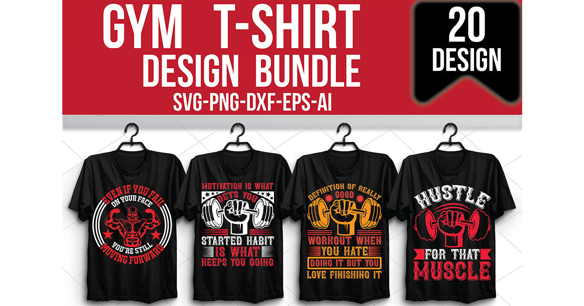 Gym SVG Bundle 2 - CraftNest - Digital Crafting and Art
