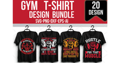 Gym SVG Bundle 2 - CraftNest - Digital Crafting and Art