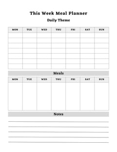 Meal & Pantry Planner KDP Planner - CraftNest - Digital Crafting and Art