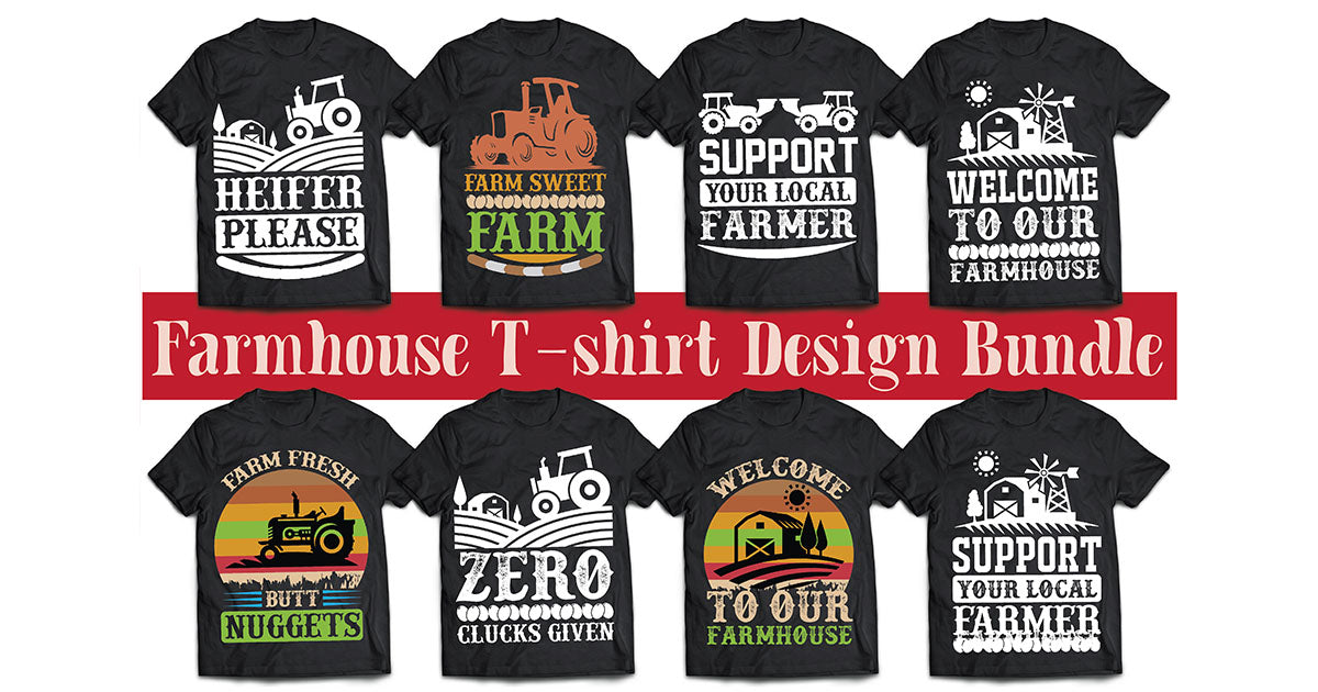 Farmhouse SVG Bundle 1 - CraftNest - Digital Crafting and Art