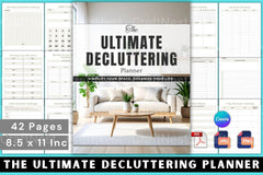 The Ultimate Decluttering Planner - CraftNest - Digital Crafting and Art