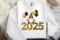 New Year Gnomes 2025 Clipart Bundle 3 - CraftNest - Digital Crafting and Art