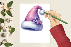 Pastel Purple Christmas Clipart Bundle - CraftNest - Digital Crafting and Art