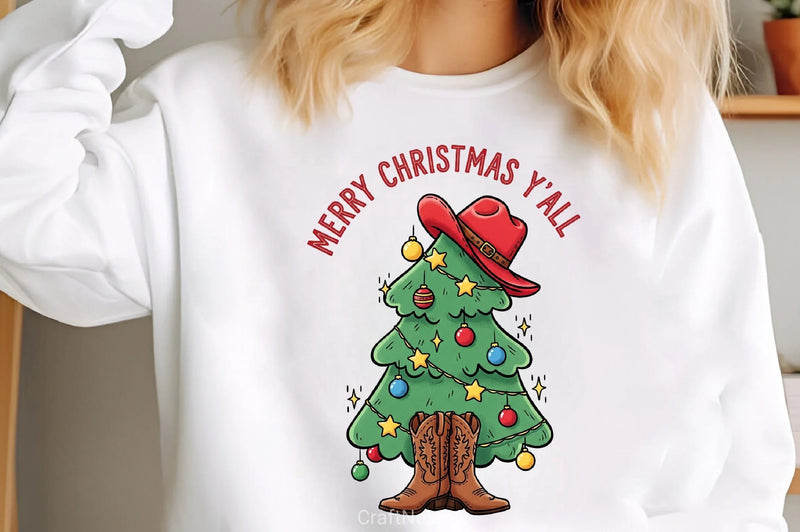 Western Christmas Clipart Bundle 6 - CraftNest - Digital Crafting and Art