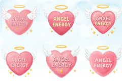 Heart Angel Wings Clipart Bundle - CraftNest - Digital Crafting and Art