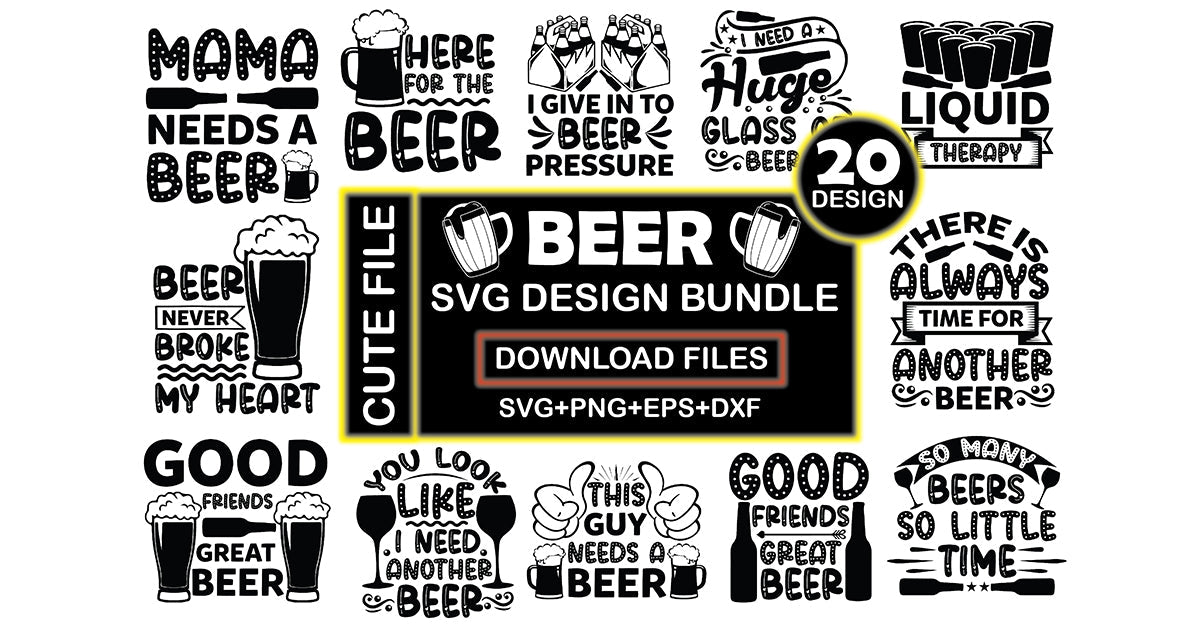 Beer SVG Bundle 17